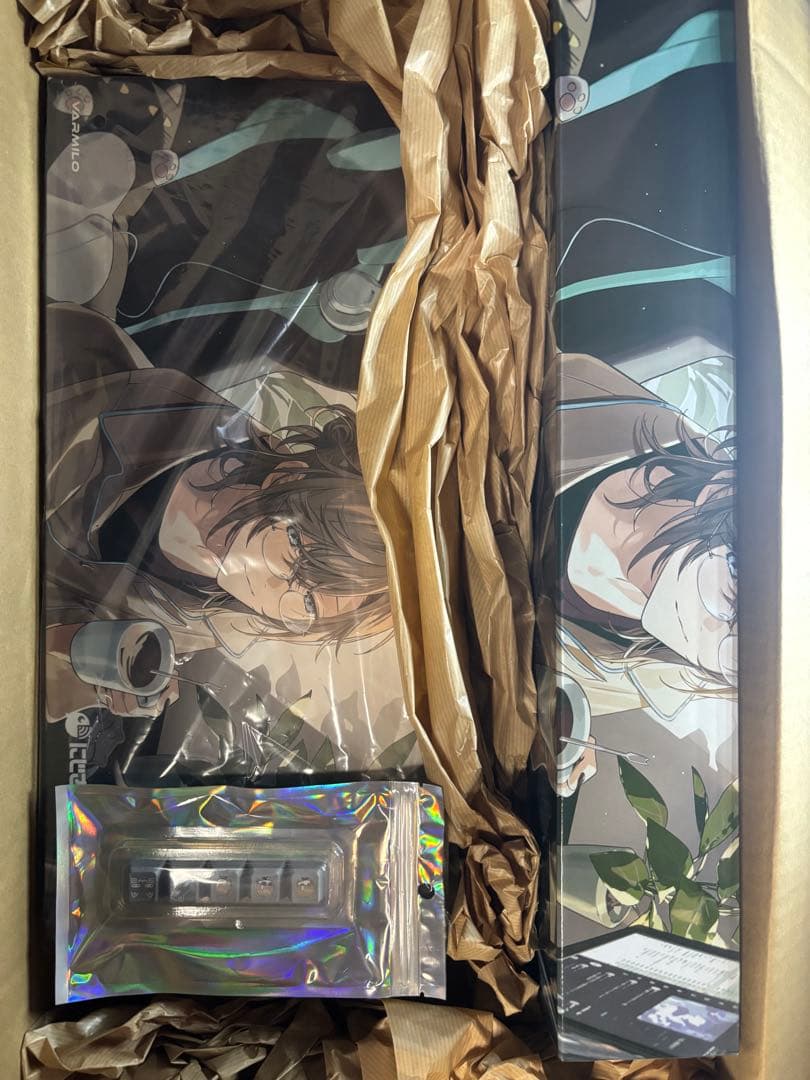 ふもコレ×にじさんじコラボ 叶マウスパッド＆叶キーボード＆叶キーキャップ