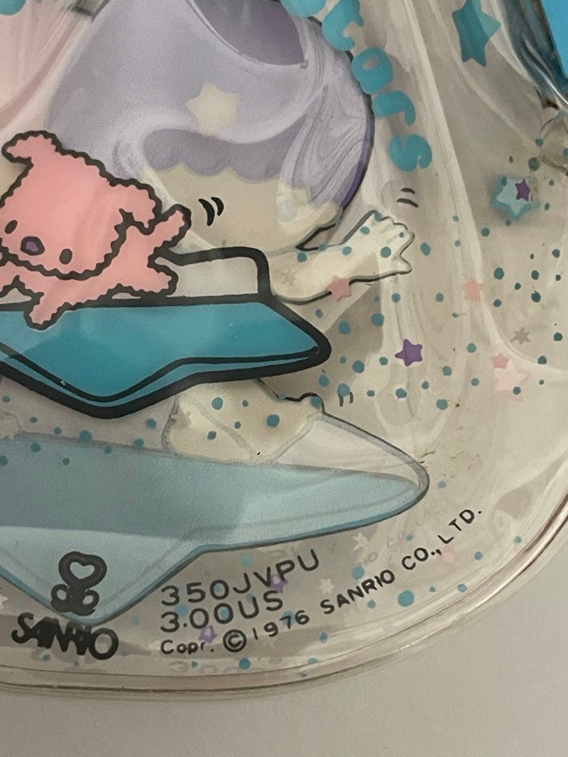 キキララ がま口　ケース　1976 サンリオ　レトロ　 リトルツインスターズ