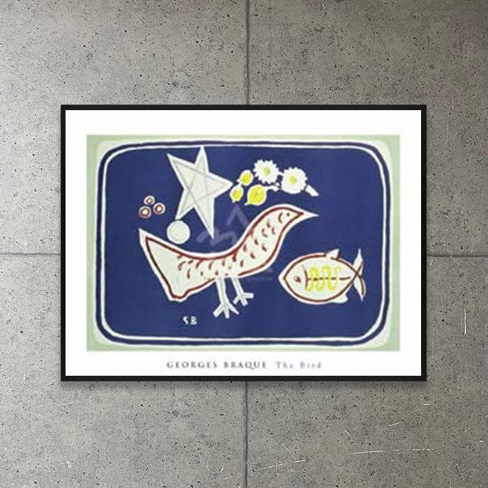 額装品/The Bird/ジョルジュ ブラック/ポスター/アート/インテリア