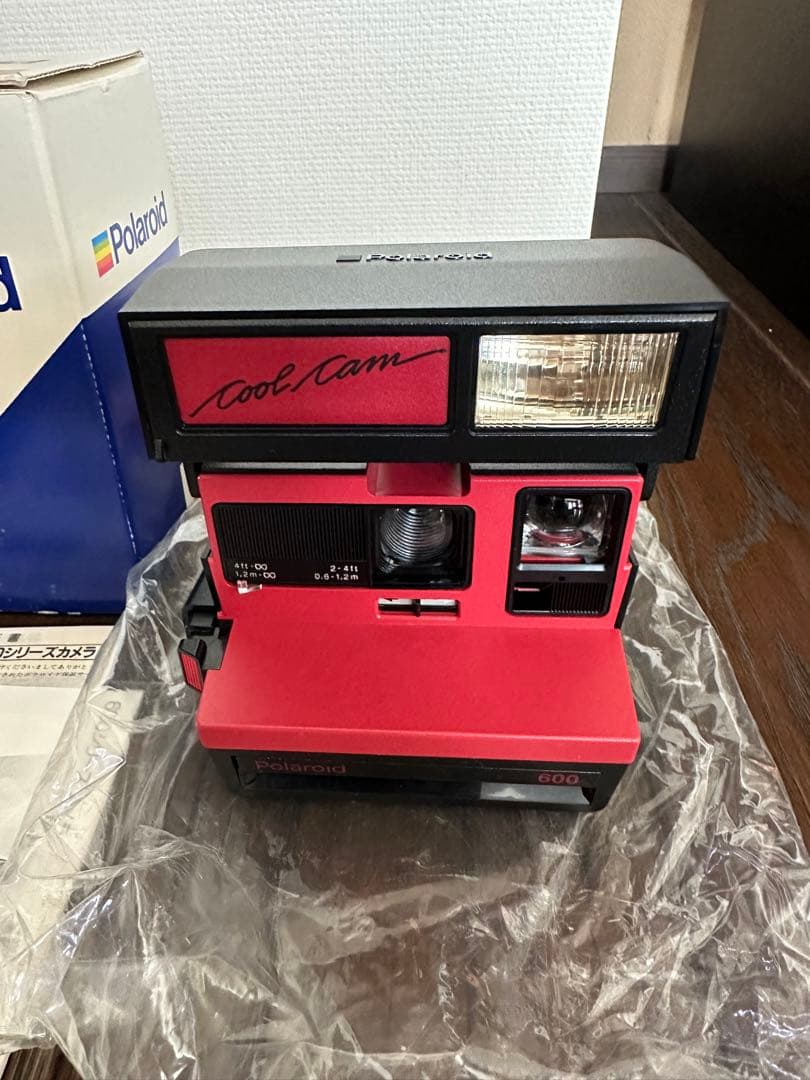 未使用品 当時物 レア Polaroid ポラロイドカメラ 600シリーズ箱付