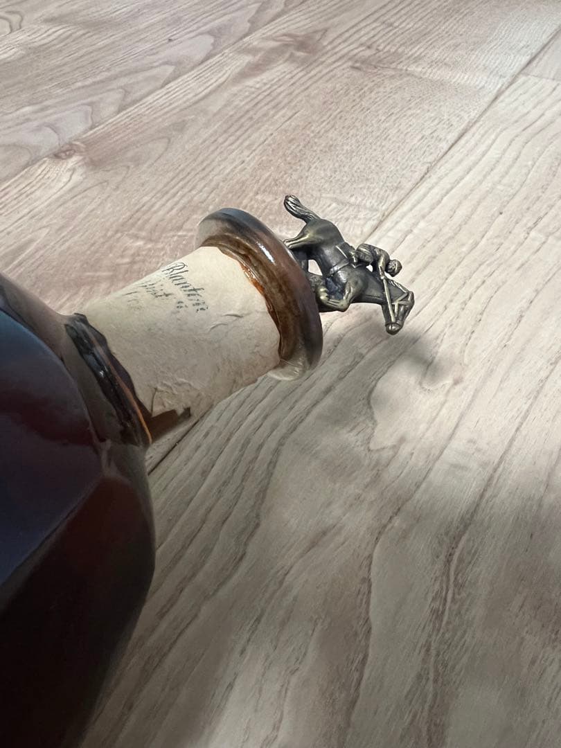 古酒Blanton's ウイスキー 馬のフィギュア付き