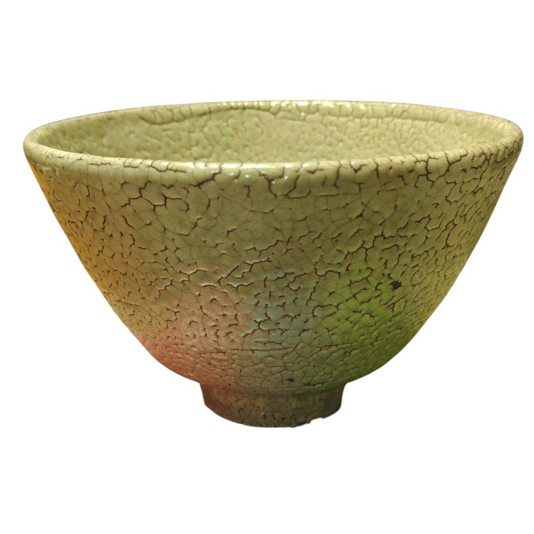古唐津　梅花皮茶碗　茶道　茶器　保存箱付き