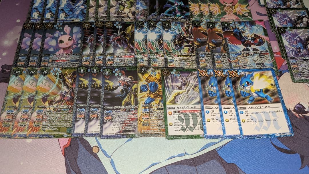 バトルスピリッツ 青デジモンデッキ