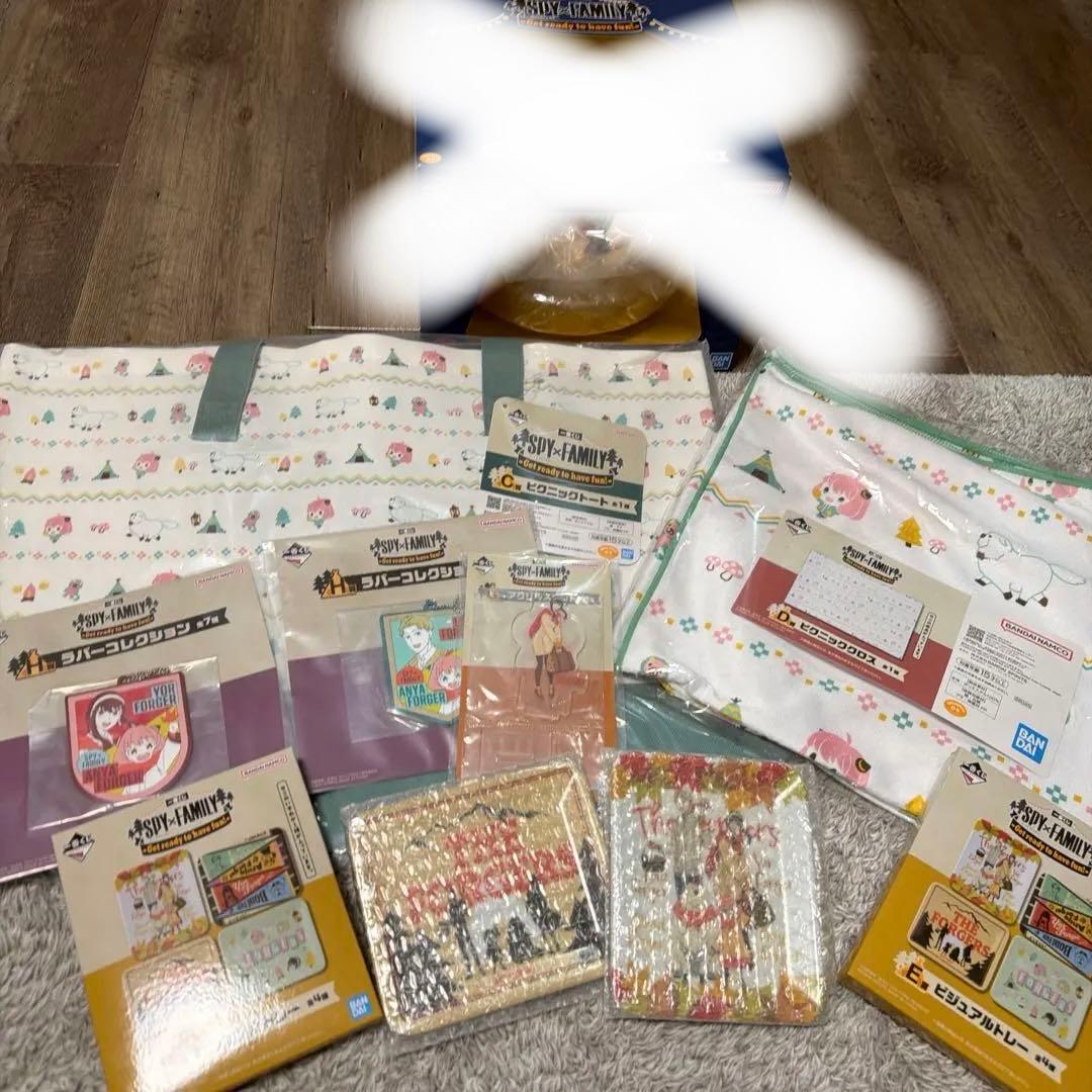 SPY×FAMILY 一番くじラストワン賞など