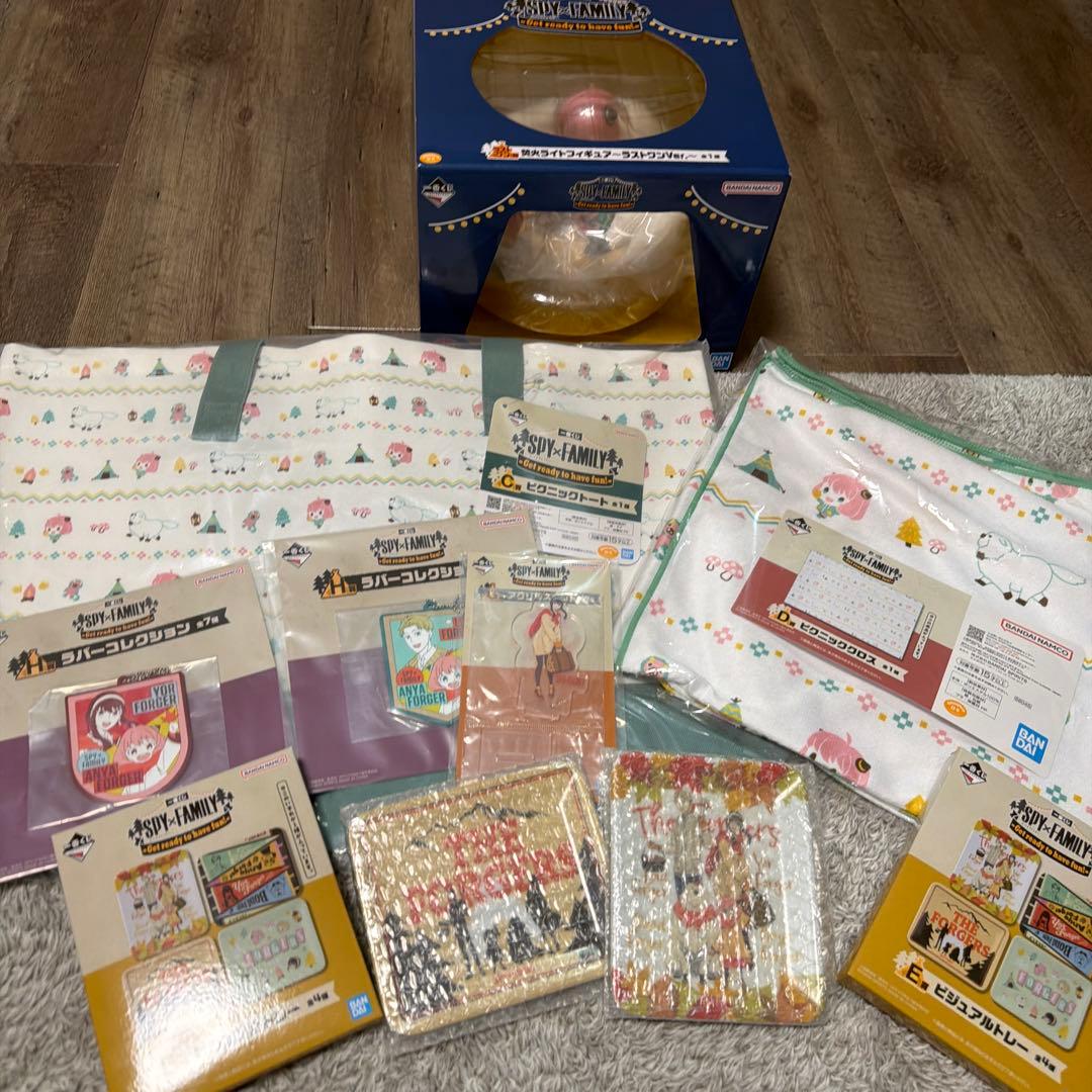 SPY×FAMILY 一番くじラストワン賞など