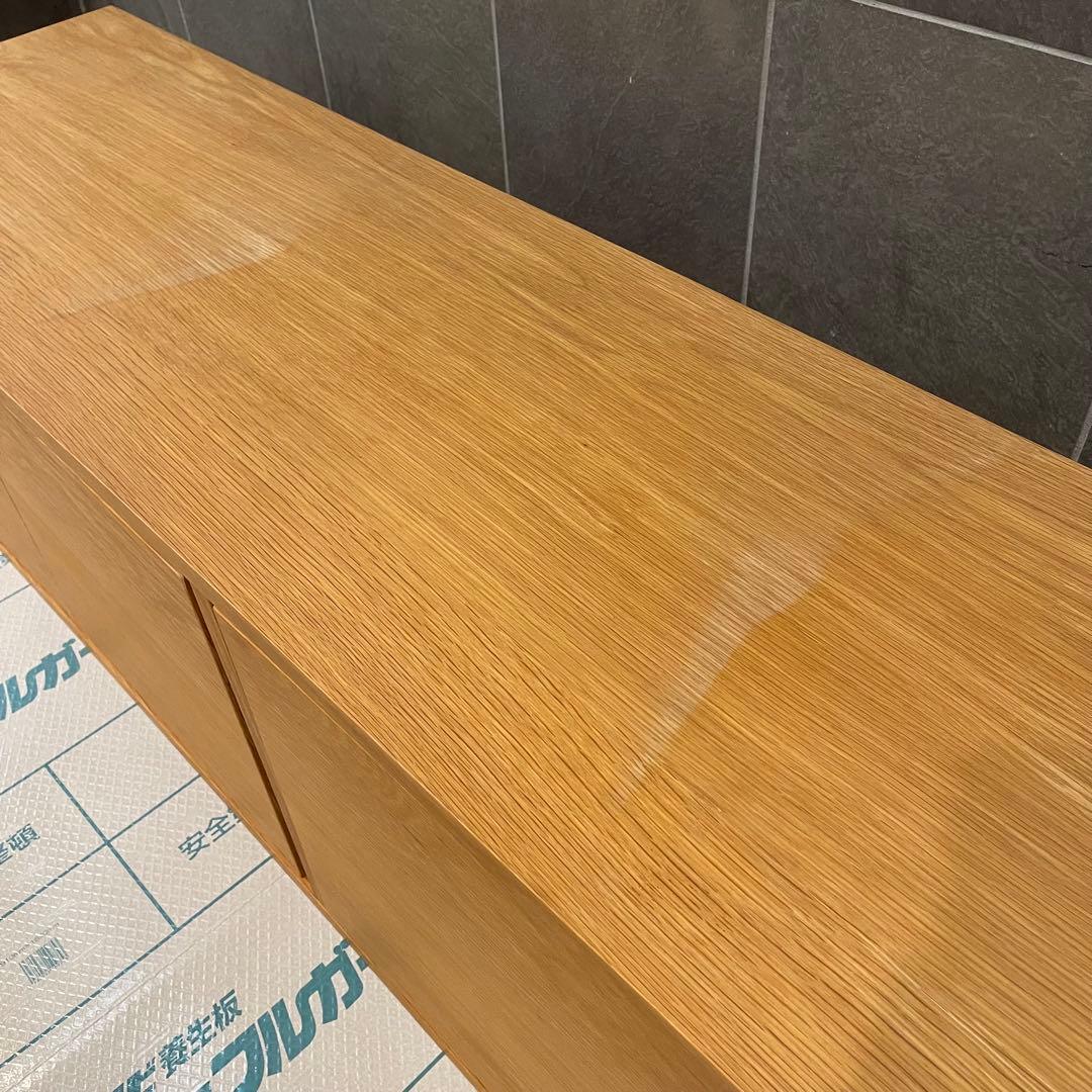 無印良品 スタッキングキャビネット テレビボード オーク材