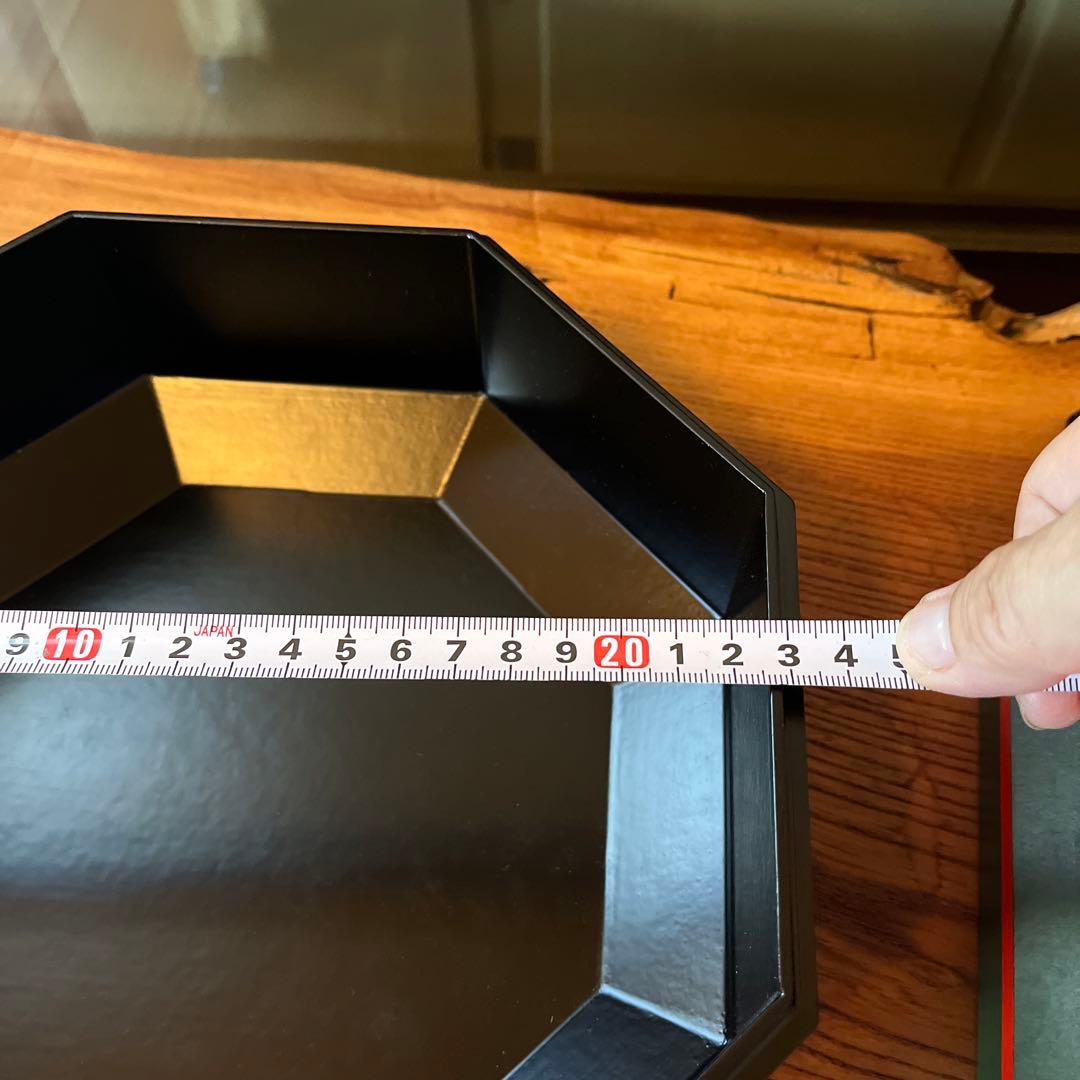 八角形 漆器喰ろう