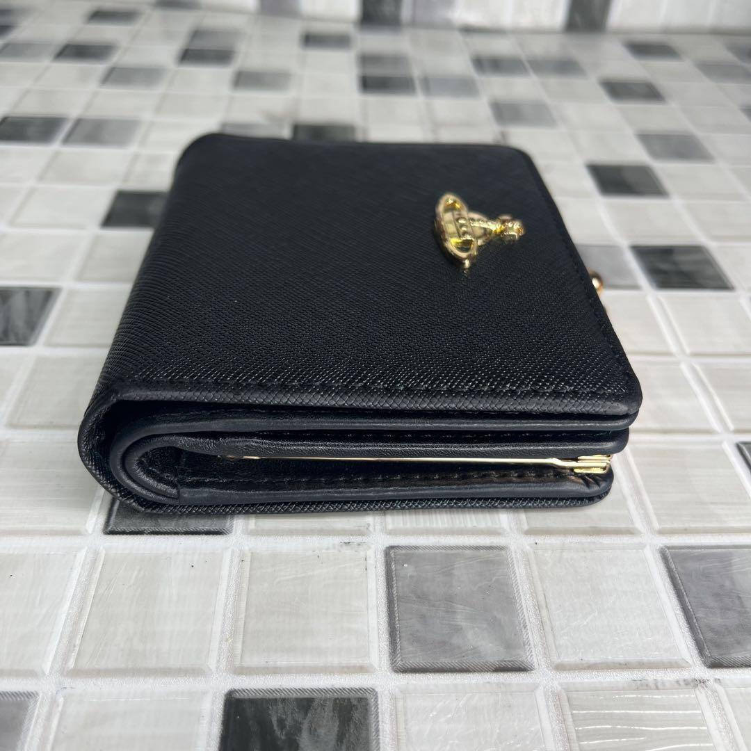 美品 Vivienne Westwood ヴィヴィアン がま口財布 二つ折り財布