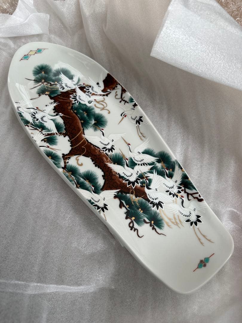 九九谷　スケボー皿