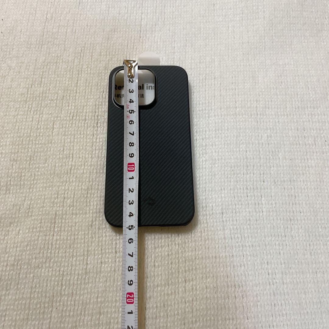 iPhone 14 Pro スマホケース カーボン風 ラプソディ MagSafe