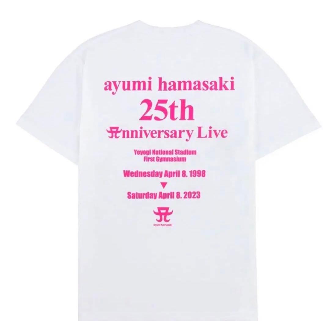 【即購入ok!!】浜崎あゆみ 25周年ライブ Tシャツ 新品未開封