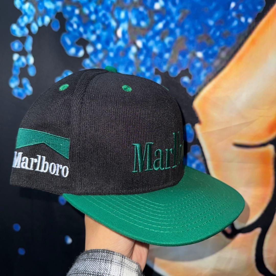【レア】マルボロ marlboro 緑 カスタムキャップ