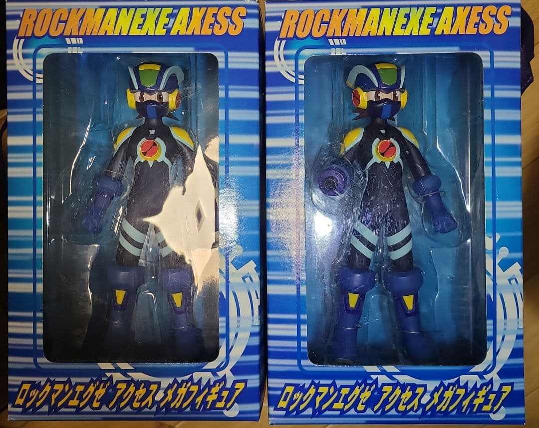 し*ー様 【希少品/レア】ロックマンエグゼ アクセス メガフィギュア　2体セット