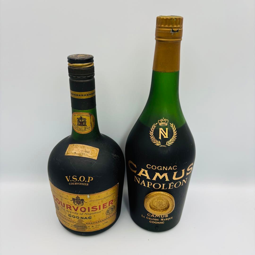 未開栓 CAMUS ナポレオン クルボアジェVSOP 4本セット コニャック