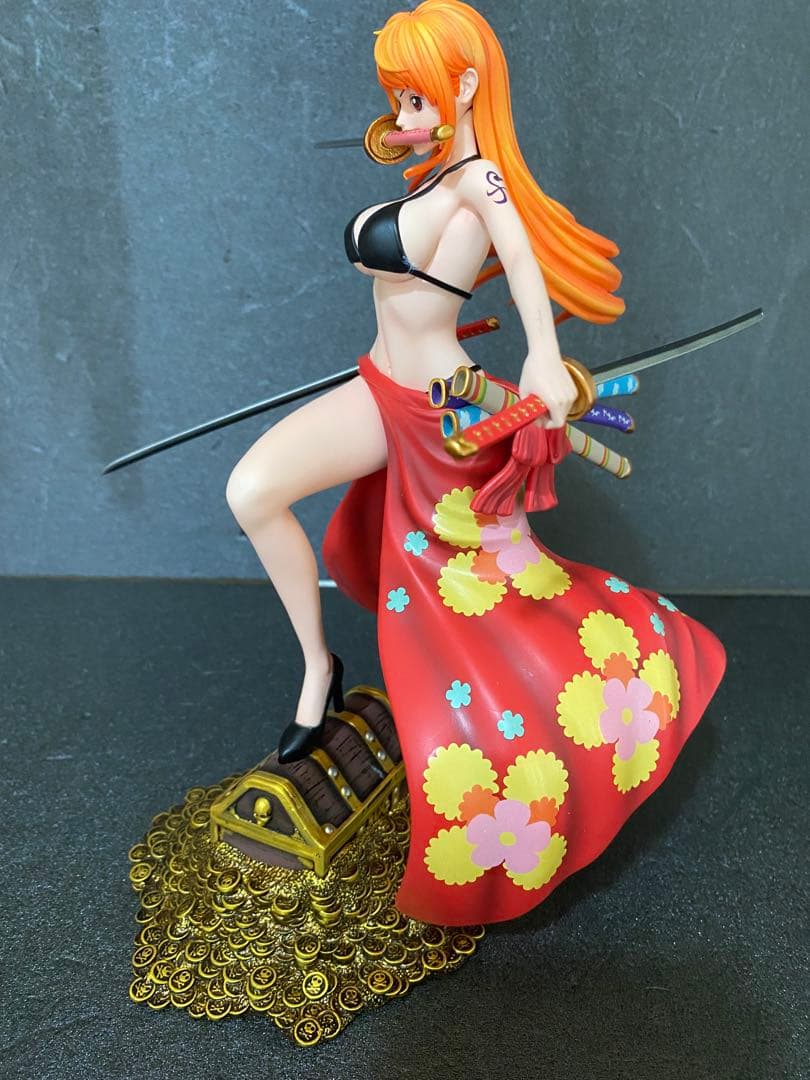 ワンピース ナミ フィギュア　ガレージキット　3刀流　限定品　期間限定価格