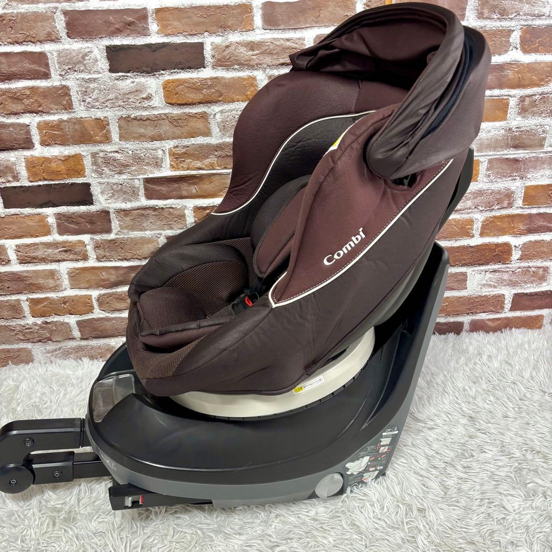 ✨美品✨コンビ ネルーム ISOFIX EF 新生児 ブラウン　取扱説明書付き
