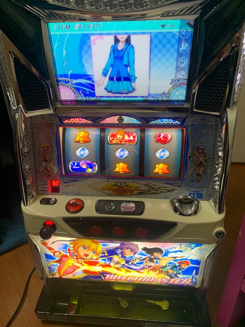 ウィッチマスター 山佐 スロット 実機 5号機