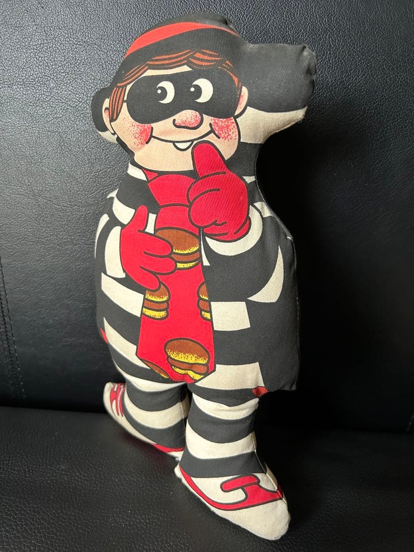 ★マクドナルド/ハンバーグラー 1987年 ピロードール/ラグドール　ぬいぐるみ