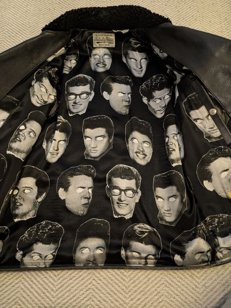 玉*置様 極小ロット　ウルフズヘッド　ワコマリア　ライダース　S　ボア付き