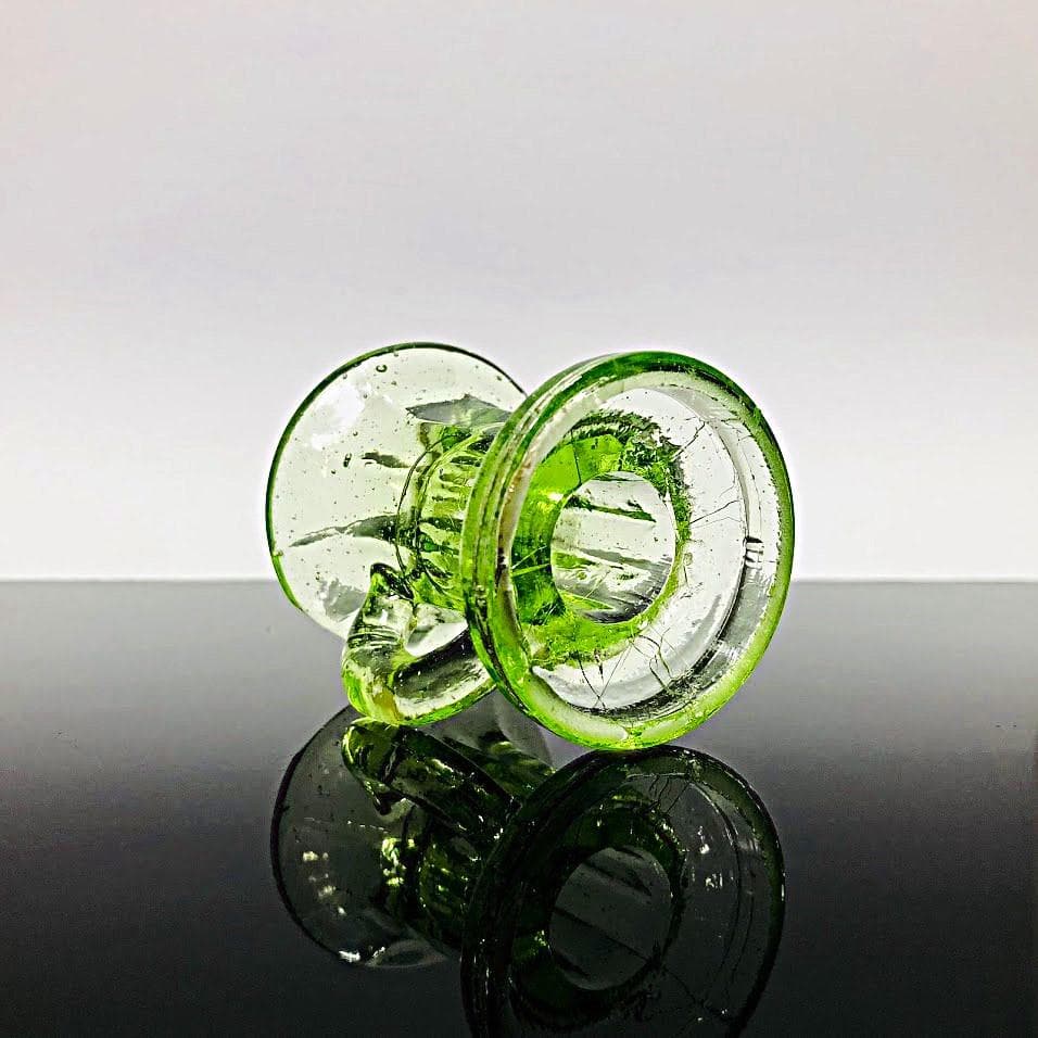 珍品 アイスクリームカップ型ペロ 大ペロ ペロペロ 氷コップ ウランガラス 戦前