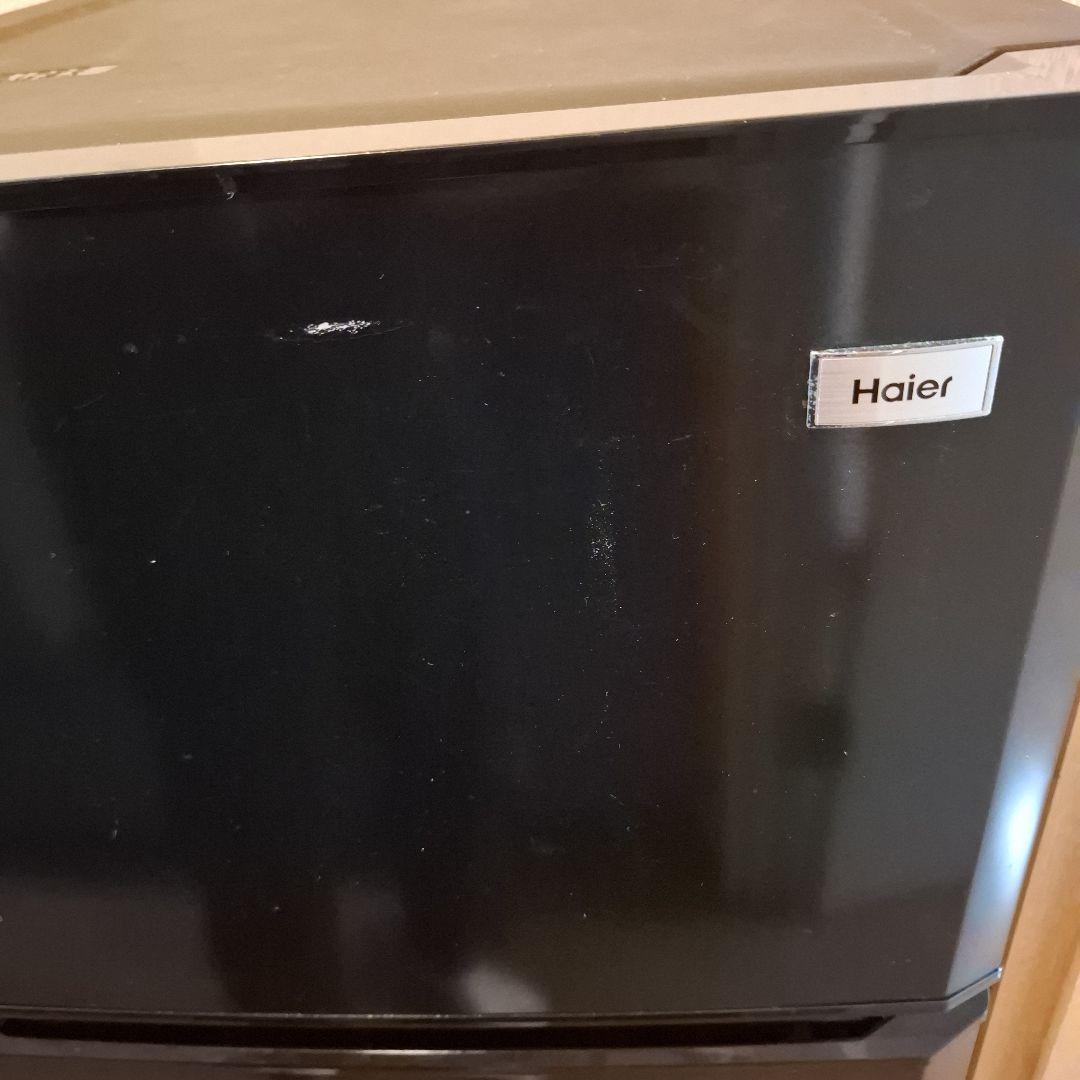 【送料込み】Haier 2ドア冷蔵庫 冷凍庫 106L 黒
