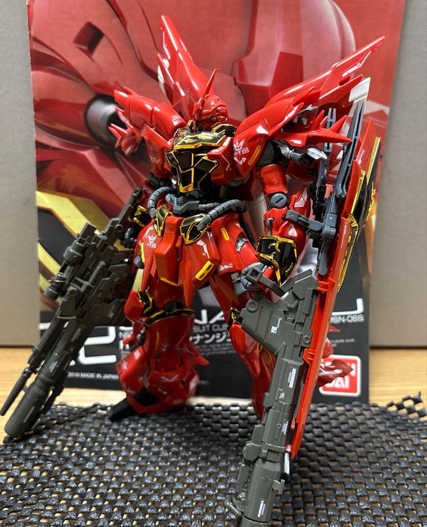RG ジオング シナンジュ 拡張セット付 完成品