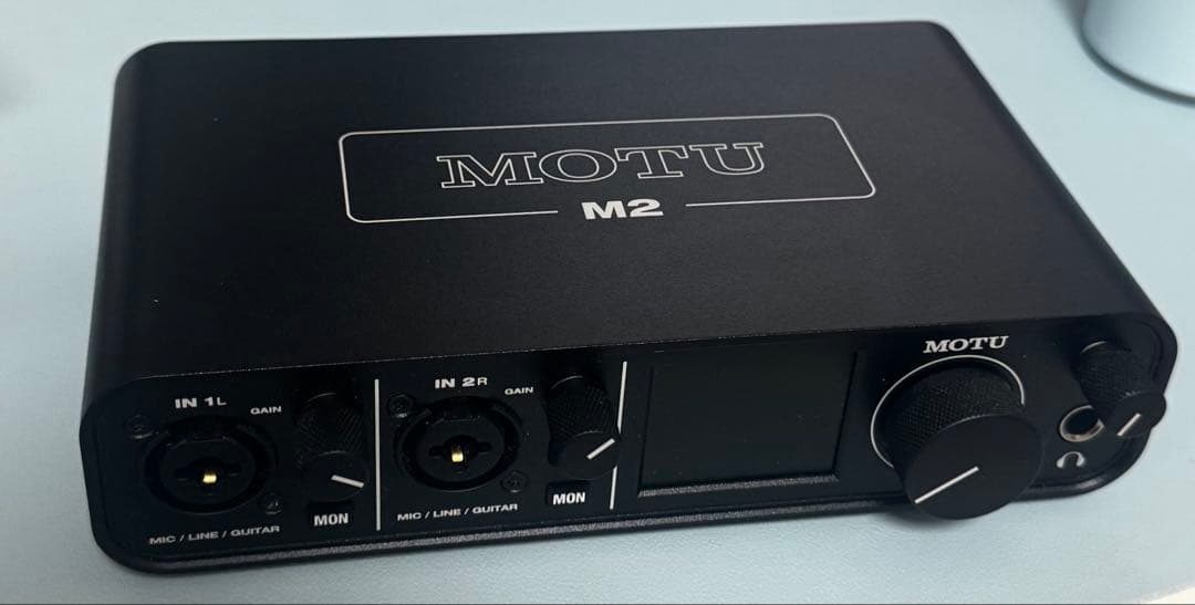 MOTU M2 モツ オーディオインターフェイス