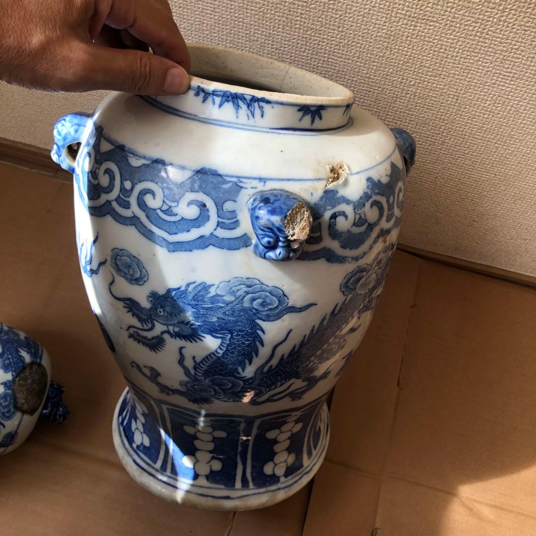 溶けた壺 中国 壺