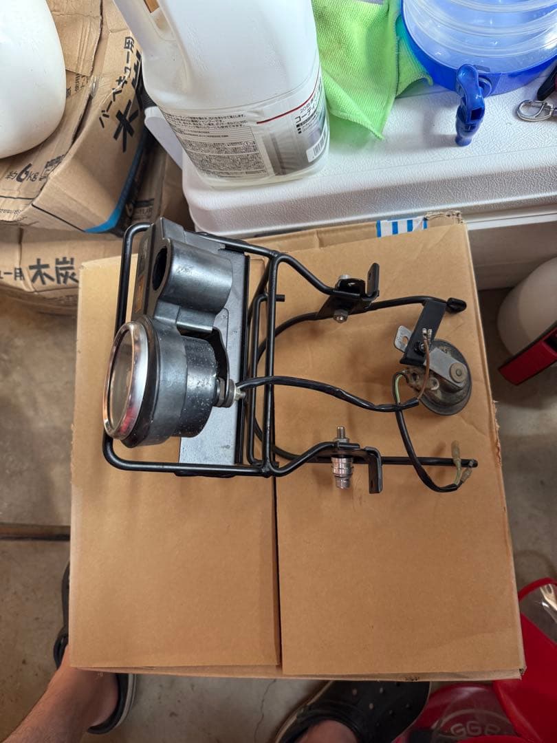 田さん専用　HONDAゴリラ　メーター付き純正フロントキャリア及びライトカバー