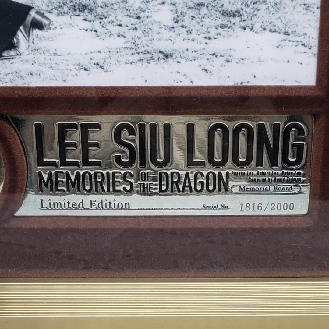 ◆『ブルース・リー 李 小龍 サイン』ブルースリー◆検）死亡遊戯 燃えよドラゴン