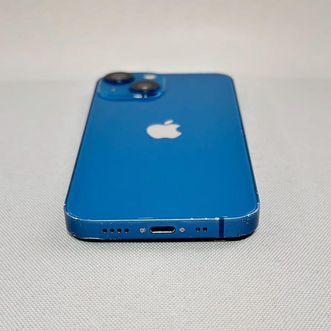 『バッテリー新品』iPhone 13 mini 128GB ブルー　本体