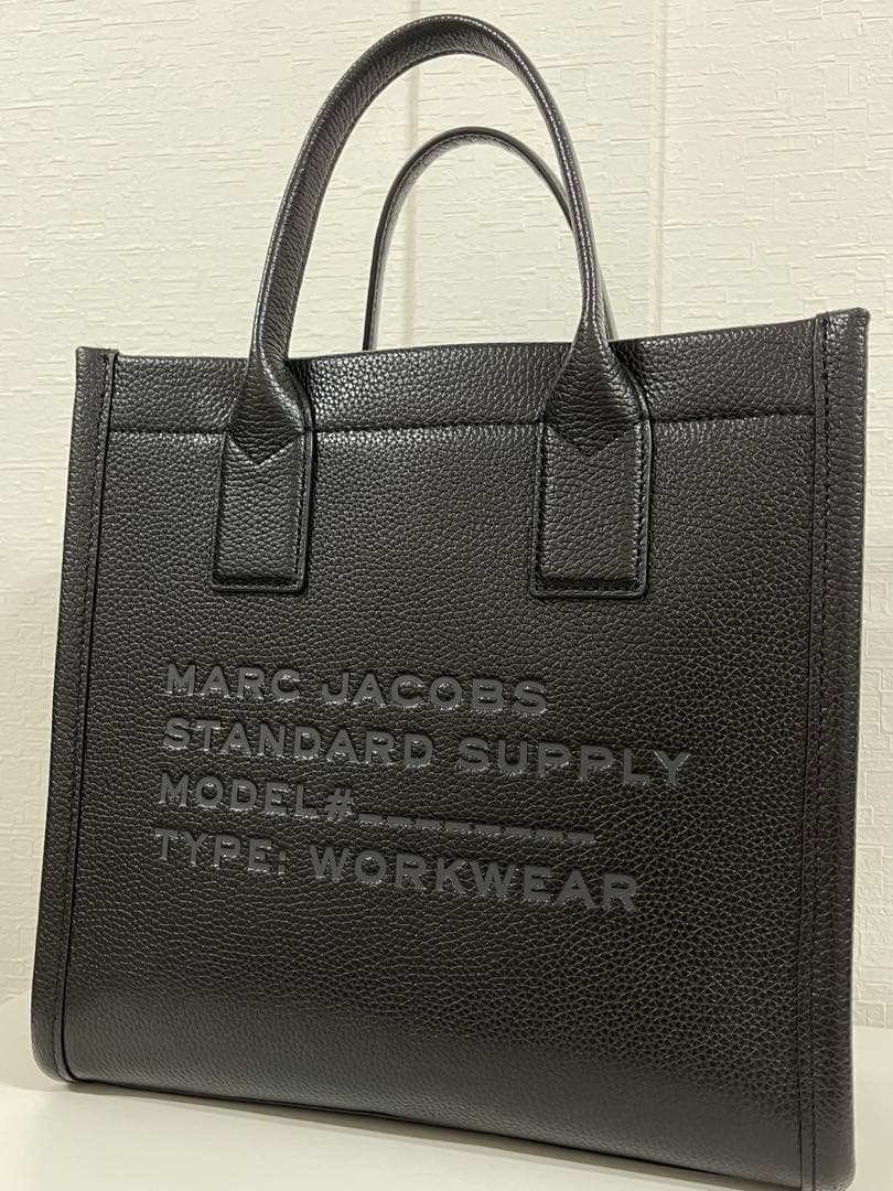 マーク ジェイコブスMARC JACOBSレザー トートバッグ ショルダー美品