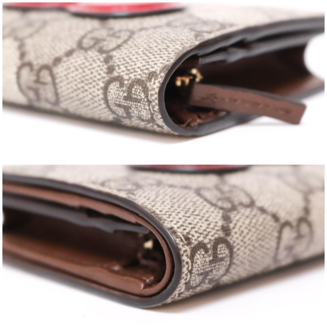 【極美品】グッチ 648848 ハート モチーフ カードケース ウォレット 財布