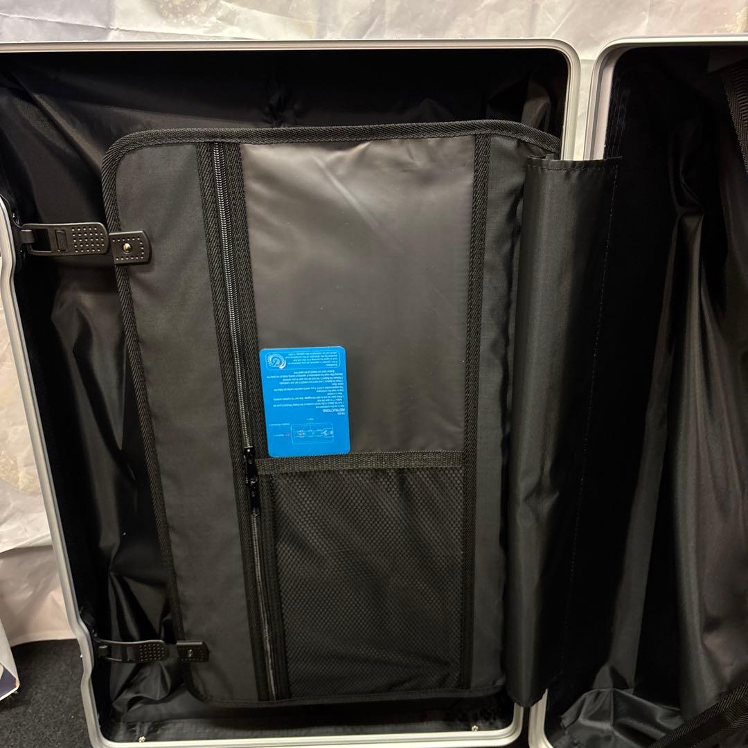 WanderMore スーツケース キャリーケース アルミフレーム シルバー