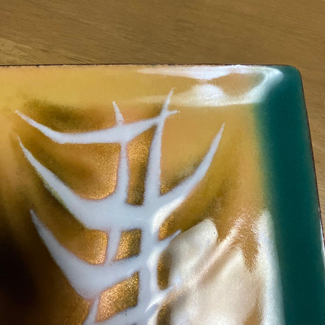 七宝焼菓子器　老舗「安藤七宝店」謹製