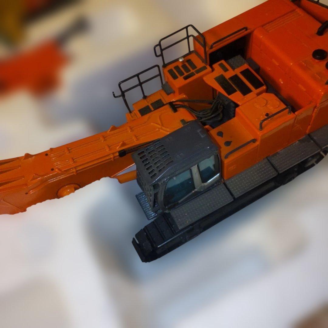 HITACHI ZAXIS 1000K デモリッション機 1/50　ジャンク品
