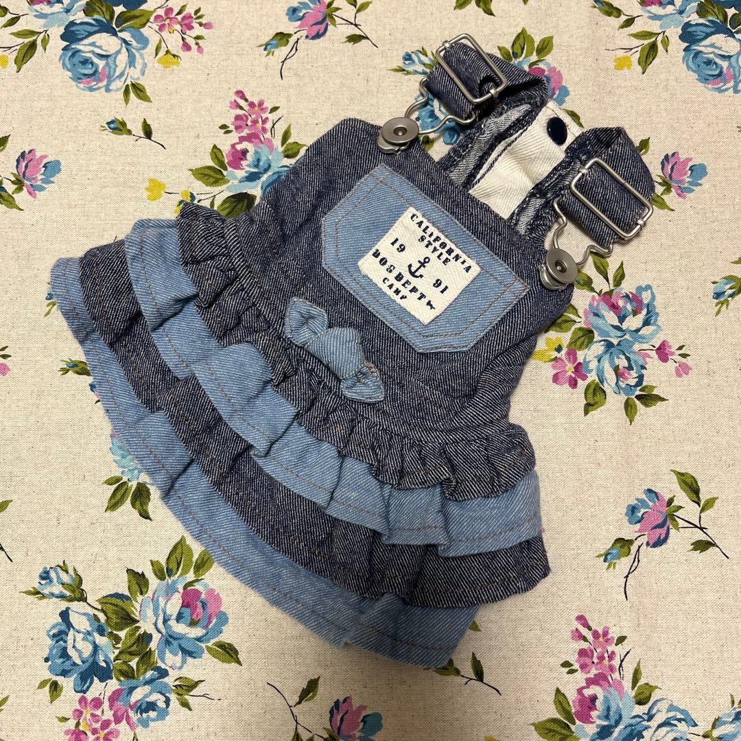 ドッグデプト 女の子 4枚セット ワンピース ニット ジャンバースカート デニム