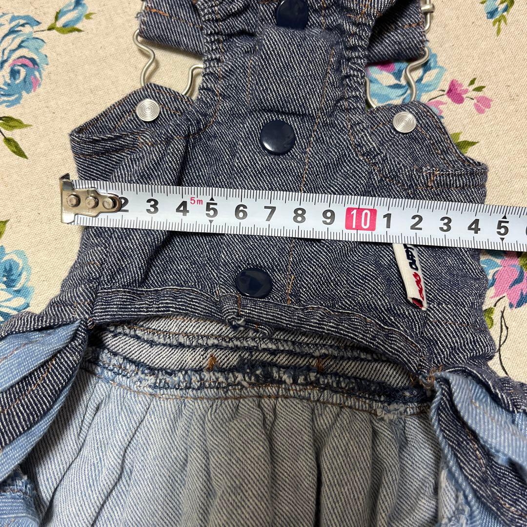 ドッグデプト 女の子 4枚セット ワンピース ニット ジャンバースカート デニム