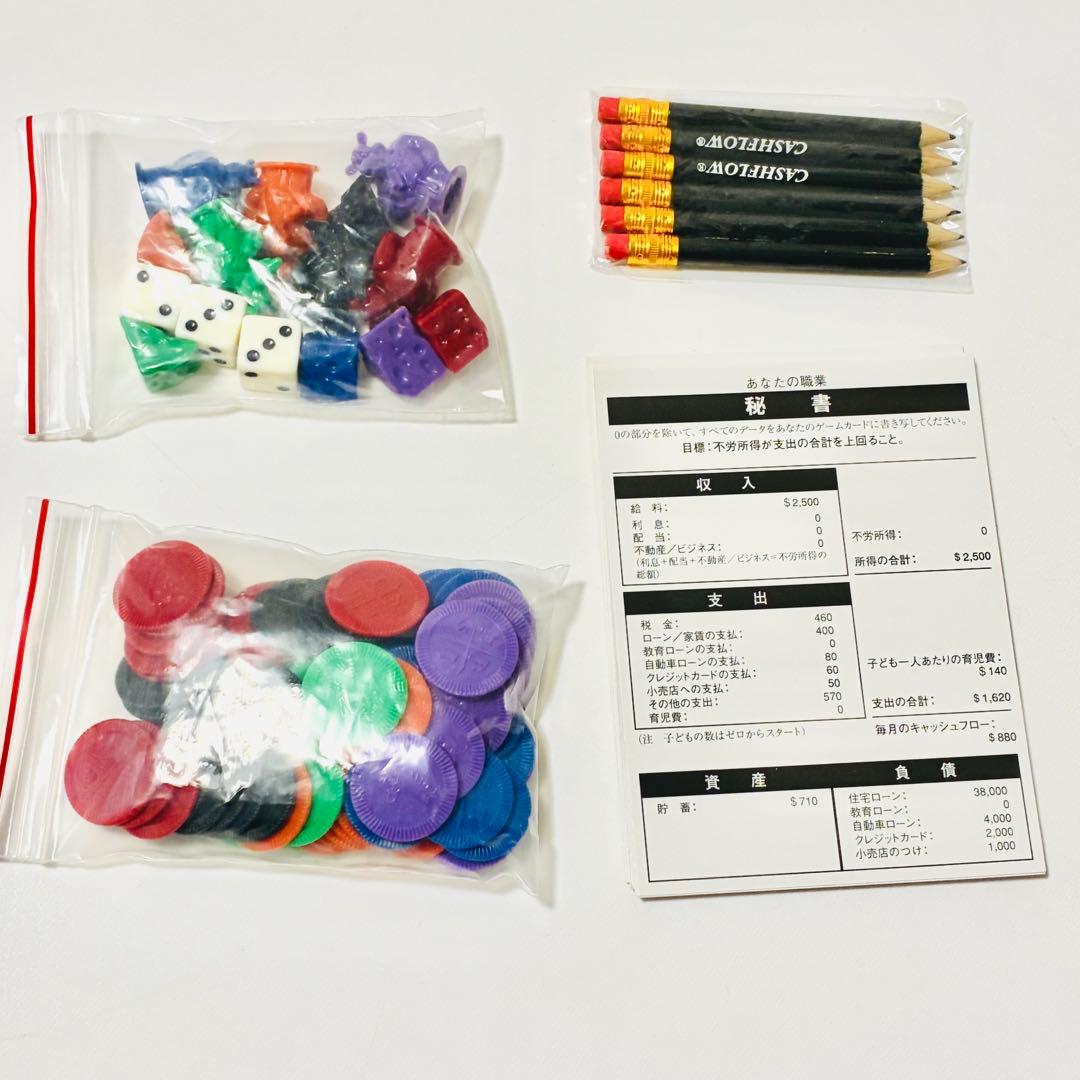 【美品・欠品なし】キャッシュフロー101 日本語版　ボードゲーム