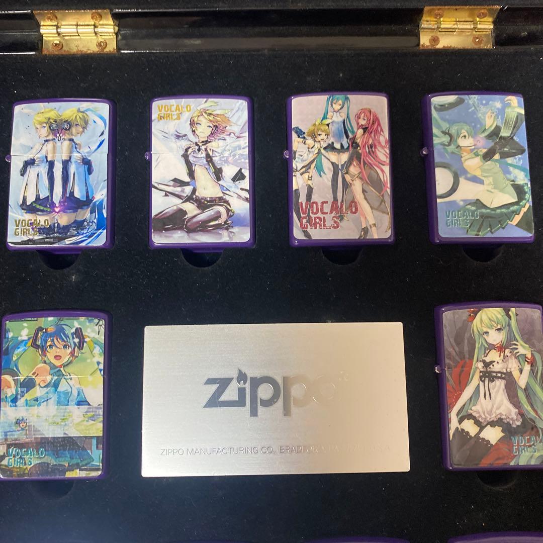 初音ミク　ボーカロイド　オイルライター　ジッポ風　セット　I