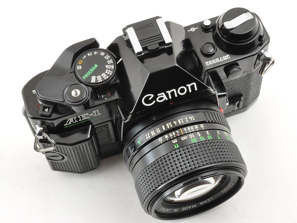 キヤノン AE-1 PROGRAM NFD 50mm f1.4 +付属品 動確