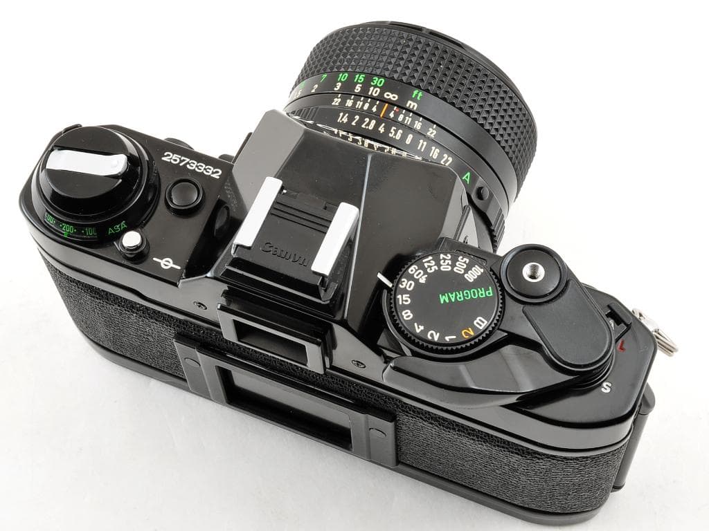 キヤノン AE-1 PROGRAM NFD 50mm f1.4 +付属品 動確