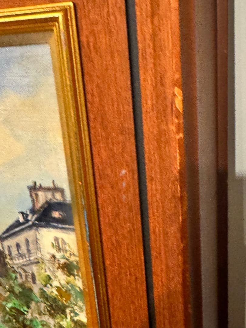 (25) 岩崎鉦吾　油彩　エトワール凱旋門 Arc de Triomphe