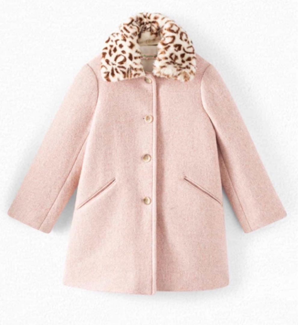 国内百貨店購入　ボンポワン　完売　ファー付き　コート　定価92,950円