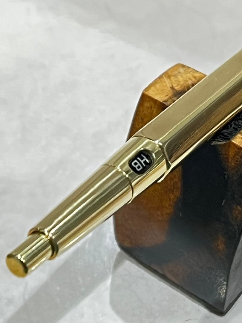 pg5+真鍮6角軸+フル真鍮(硬度表示窓有り、ノックカバー、ノックボタン)