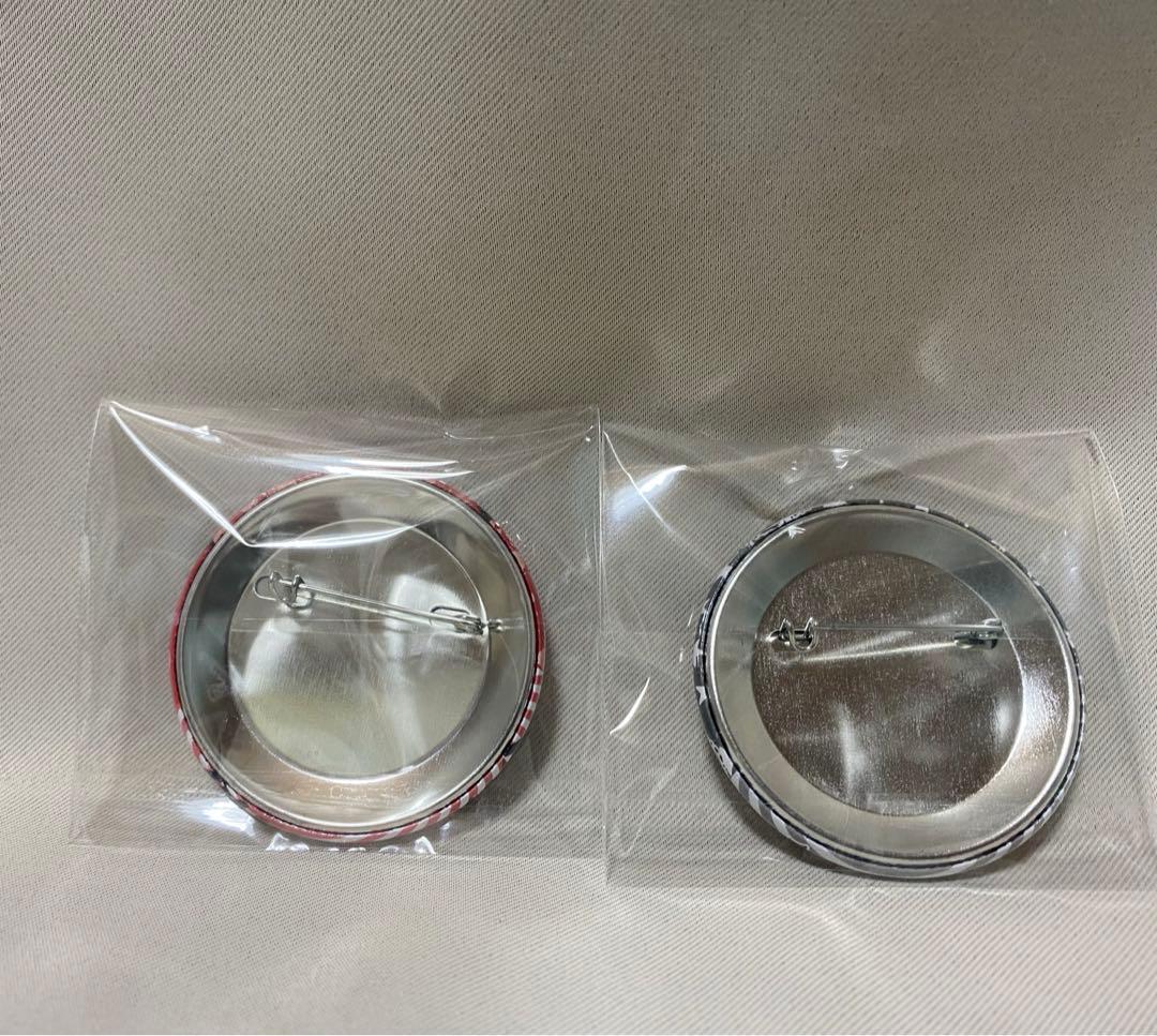 らき☆すた 鷲宮神社 描き下ろし お守り風缶バッジ　四文字熟語　ぷにっとガチャ