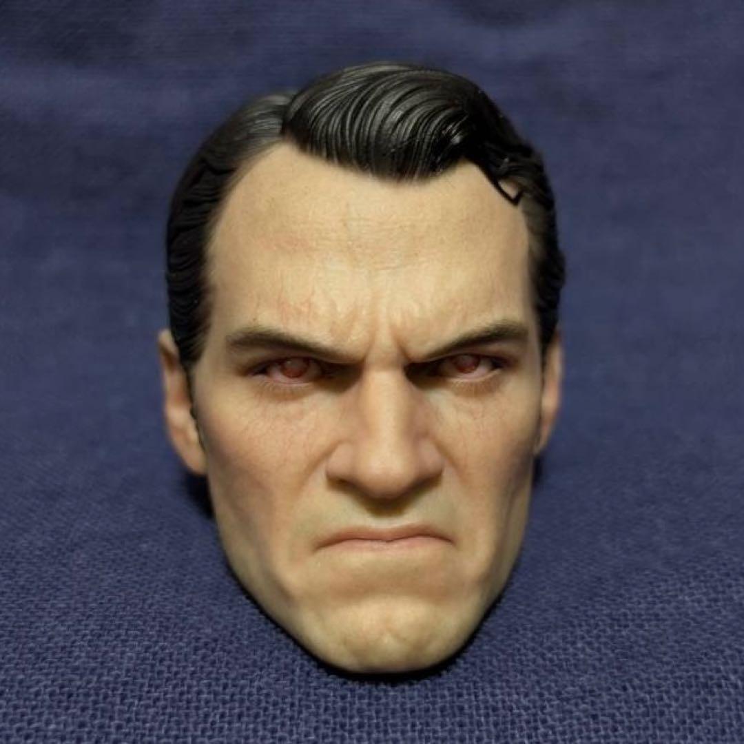 ③INART 1/6 バットマンvsスーパーマン スーパーマンヘッド怒りver