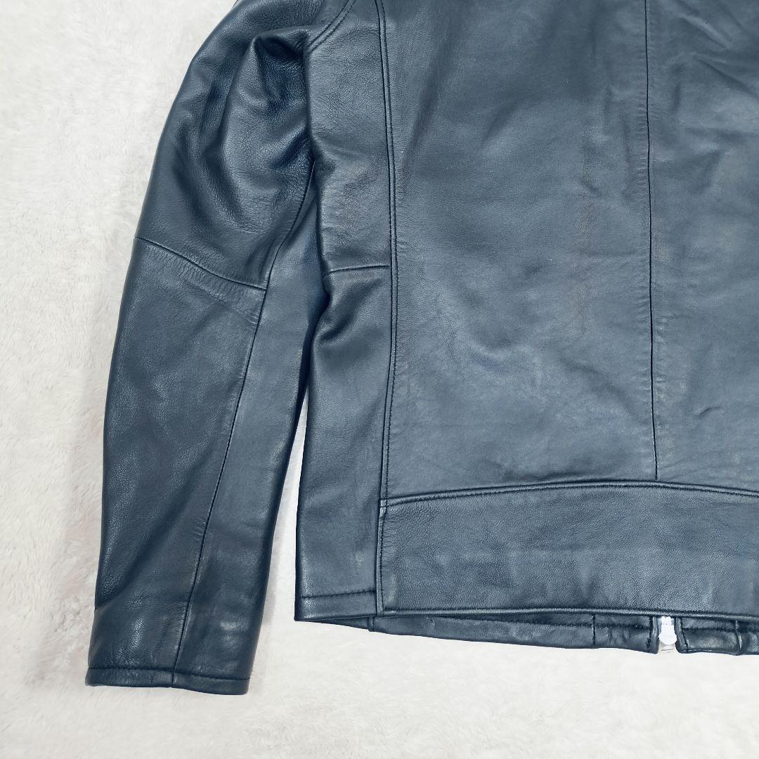 【大きい☆XL】フリークストア　シングルライダース ジャケット　ブラック