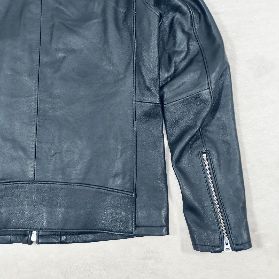 【大きい☆XL】フリークストア　シングルライダース ジャケット　ブラック