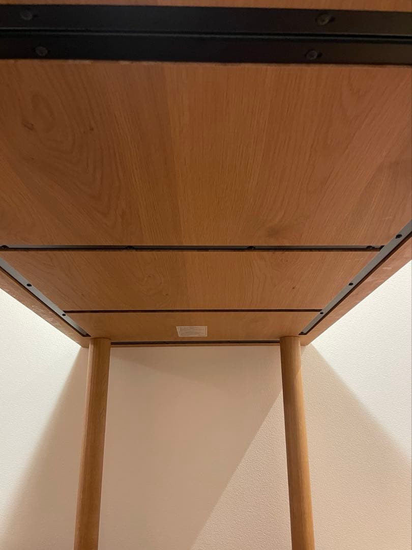 無印良品　木製テーブル　オーク材　ダイニングテーブル